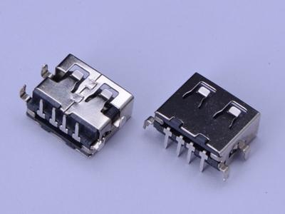 MID MOUNT 1.9mm A Female Dip 90 USB Connector KLS1-1817
